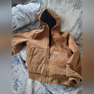 Brown Hooded Jacket